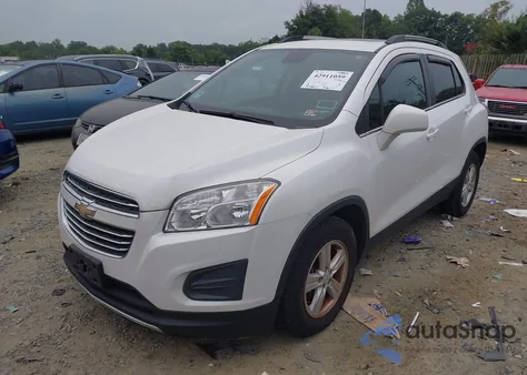 2015 Chevrolet Trax Lt z USA, uszkodzony, nr VIN KL7CJRSB1FB222568